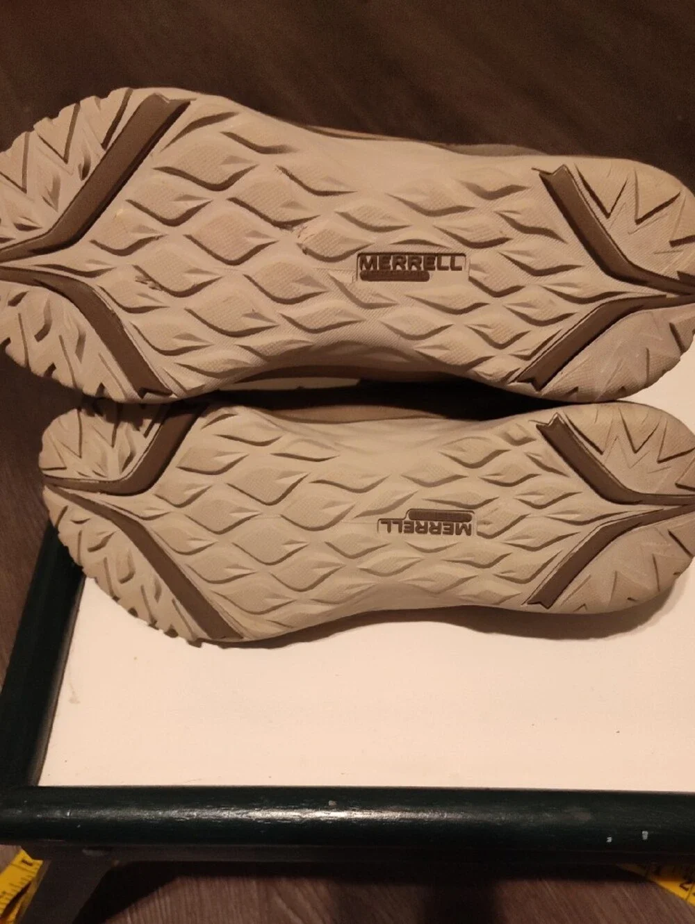 Merrell Women's Taupe and Brown Trail Walking Shoes